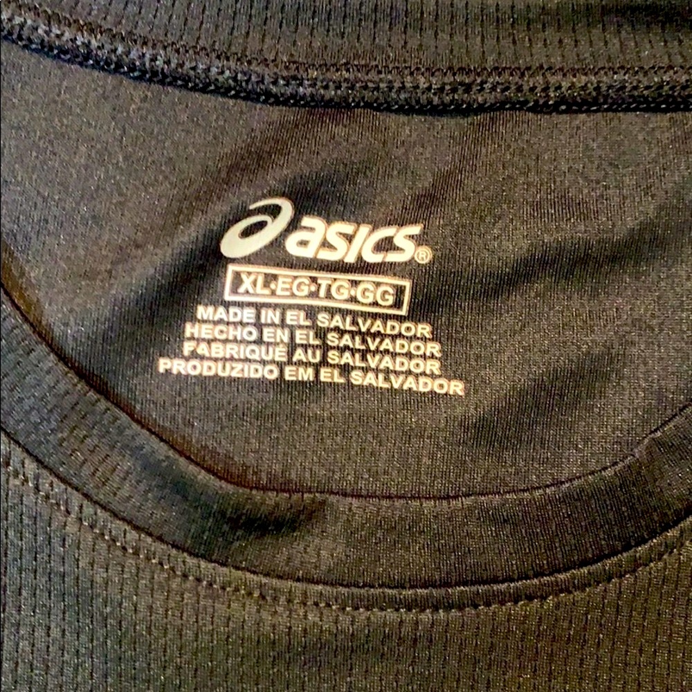 ASICS Men’s Running Shirt - Black - Picture 5 of 8